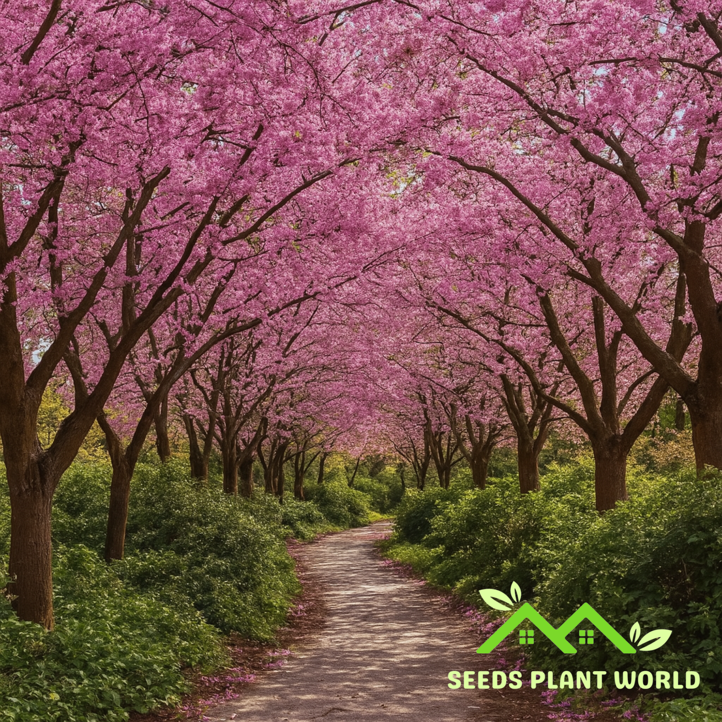 10 Cercis Siliquastrum Seeds – Judas Tree Seeds with Stunning Pink Blossoms