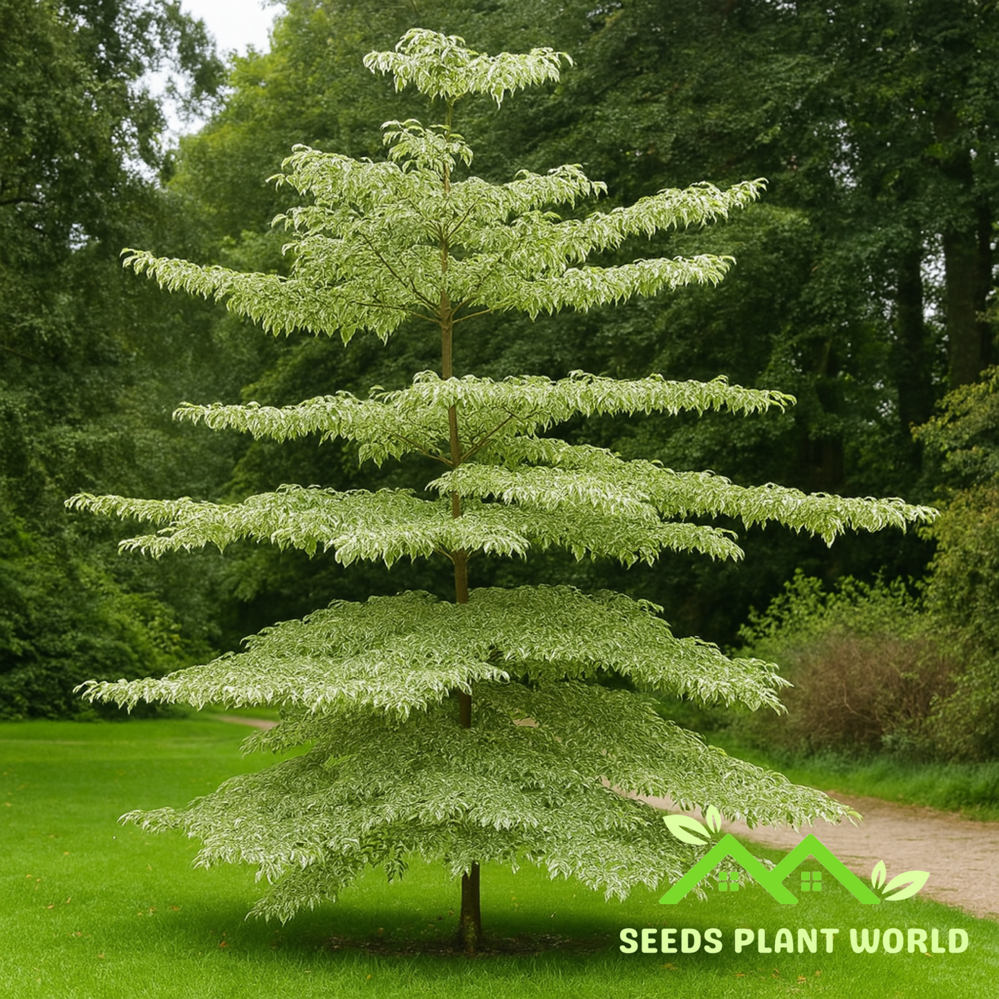 5 Cornus Controversa Seeds – Pagoda Dogwood Ornamental Tree Seeds