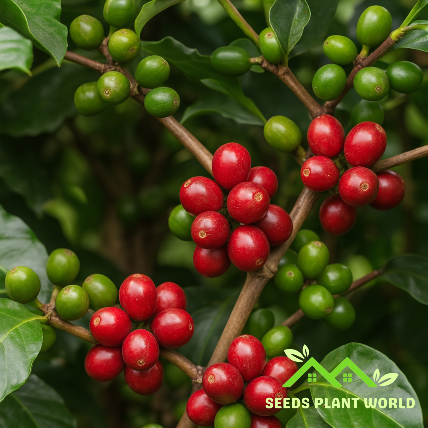 5 Coffea Liberica Liberian Coffee Seeds For Planting