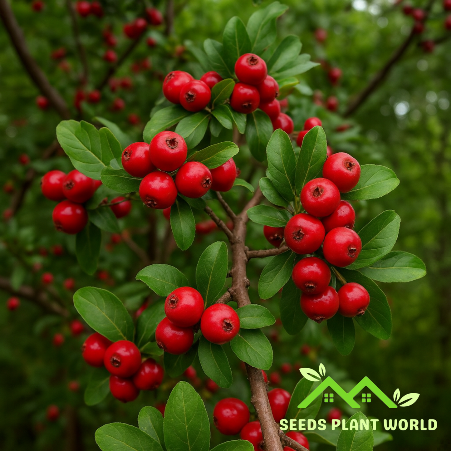 10 Crataegus Opaca Mayhaw Fruit Seeds For Planting
