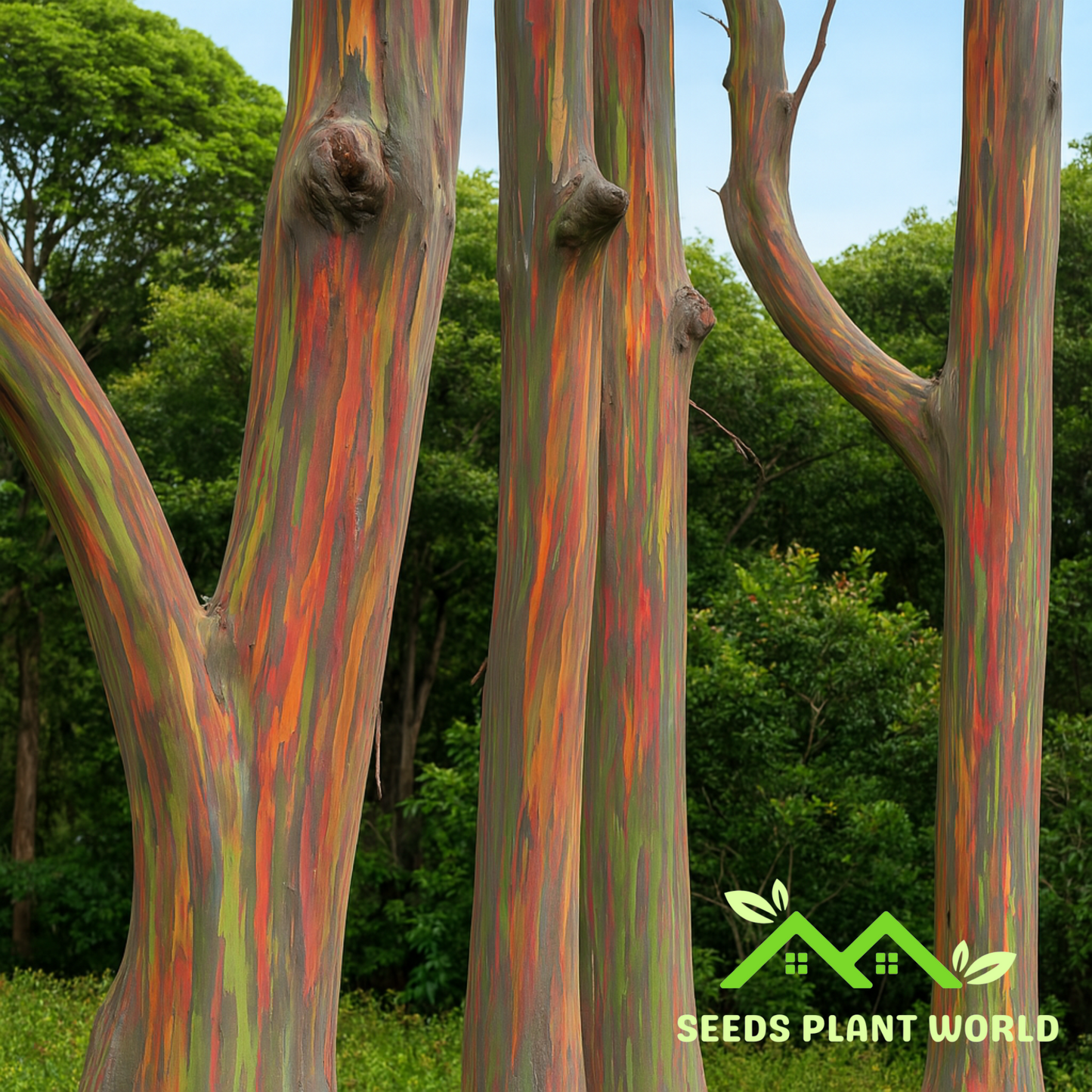 10 Eucalyptus Deglupta Rainbow Eucalyptus Tree Seeds For Planting
