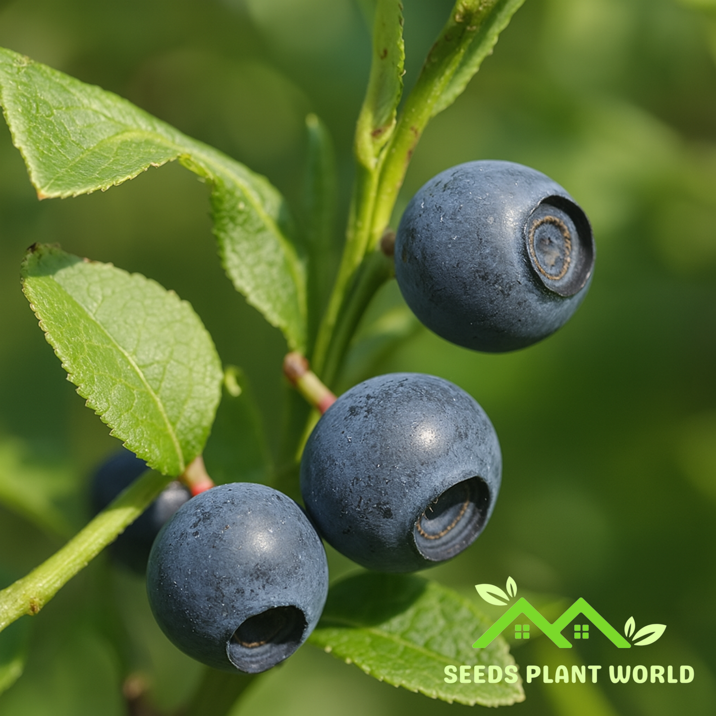10 Vaccinium Myrtillus Seeds – Bilberry Shrub Fruit Seeds for Planting