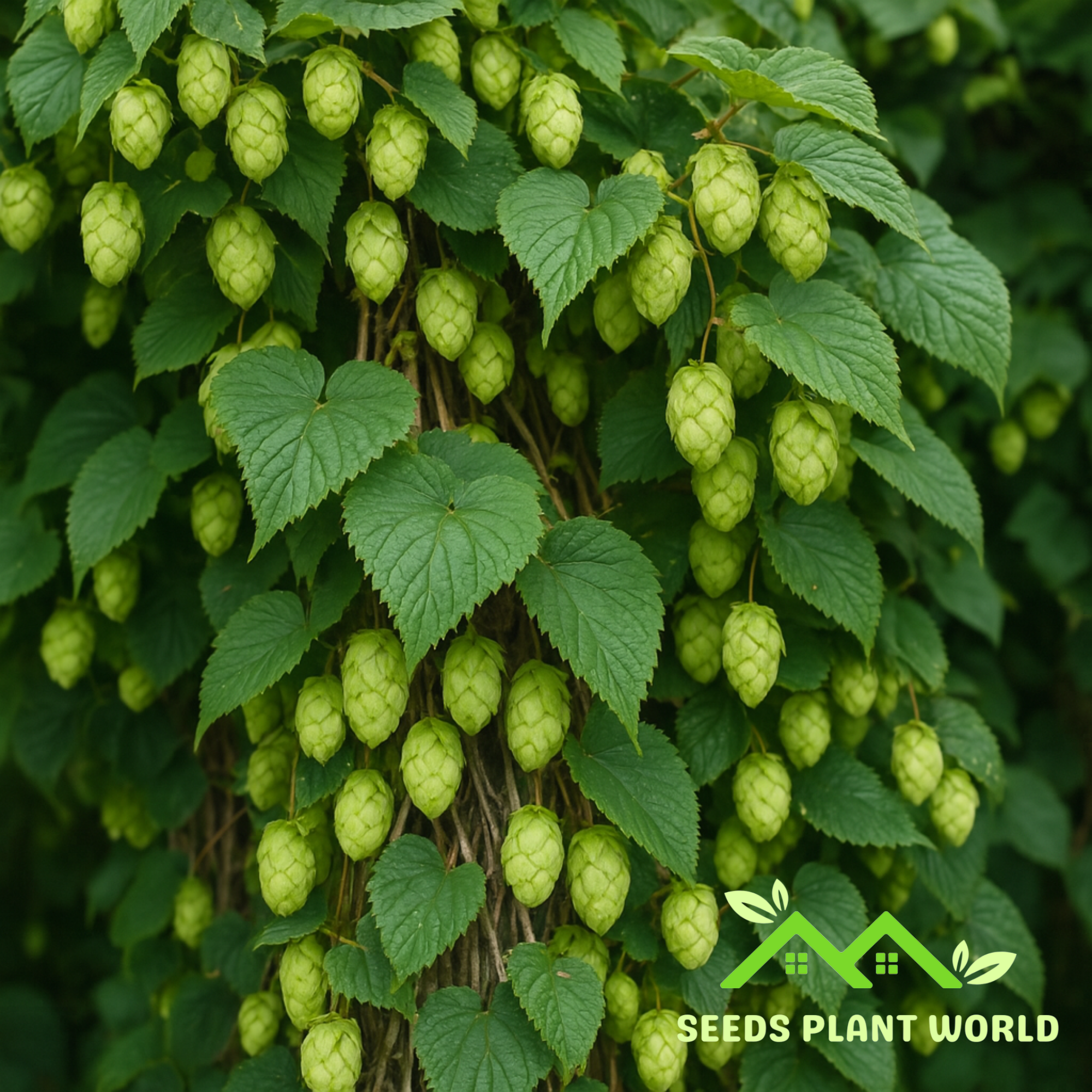 5 Cascade Hops Seeds – Grow Humulus Lupulus for Homebrewing – Seeds Plant  World