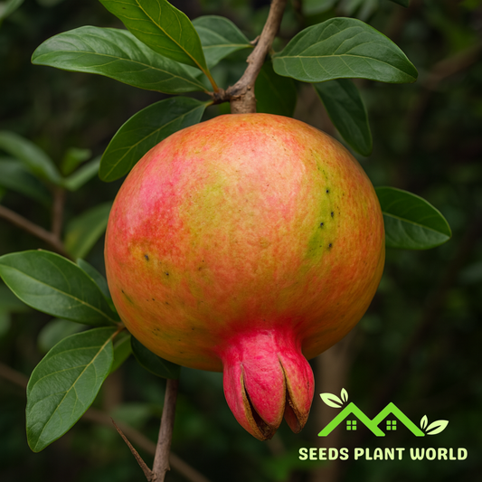 5 Punica Granatum Seeds – Hardy Pomegranate Fruit Seeds for Planting
