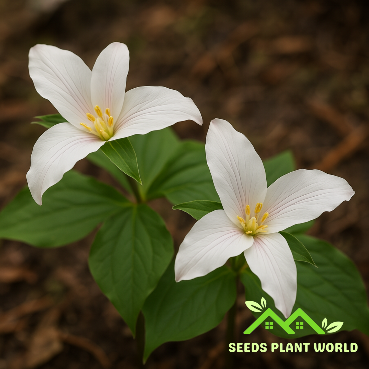5 Trillium Ovatum Western White Trillium Seeds For Planting