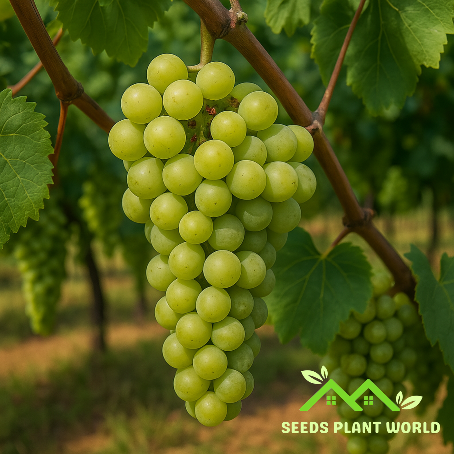 5 Vitis Vinifera Chardonnay Wine Grape Fruit Seeds For Planting