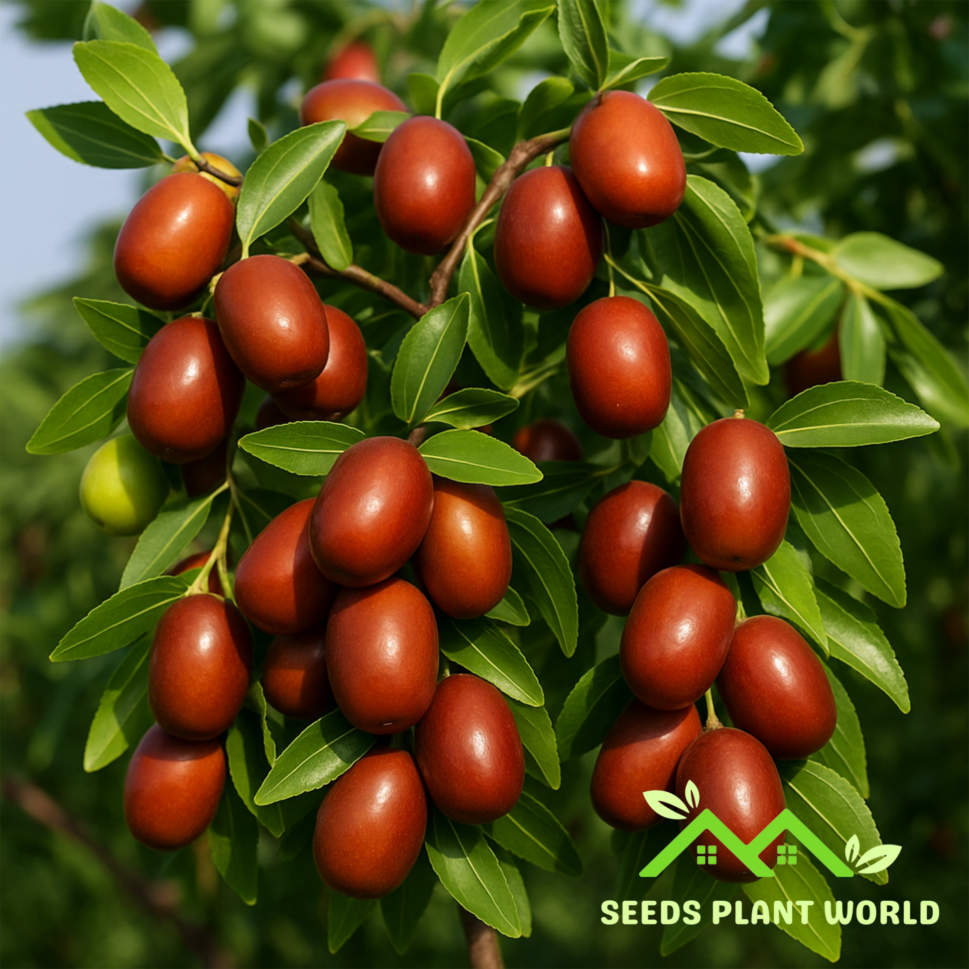 jujube seeds for planting 5 Ziziphus Jujuba Jujube Fruit Seeds For Planting