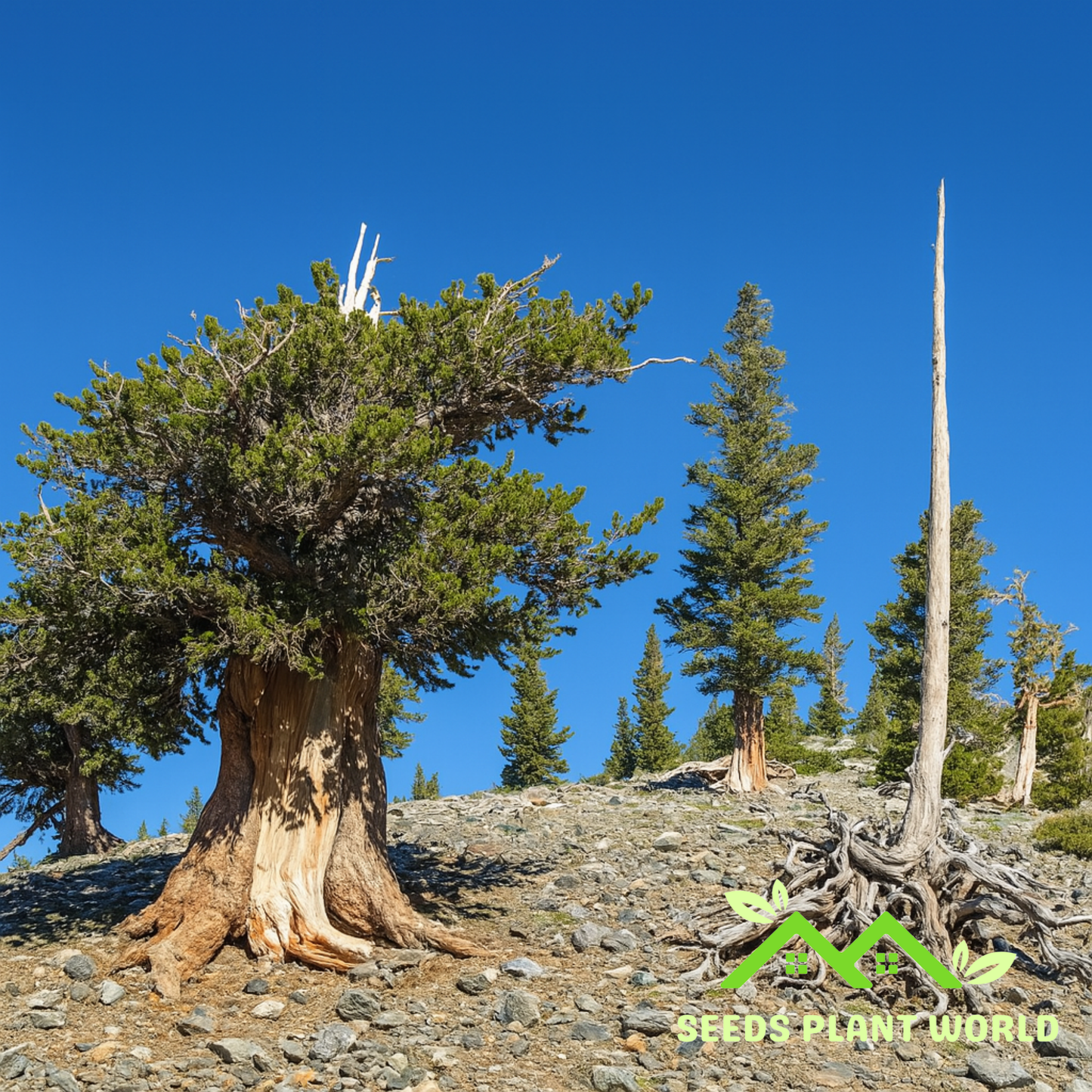 5 Bristlecone Pine Tree Seeds – Pinus Longaeva Great Basin Ancient Seeds