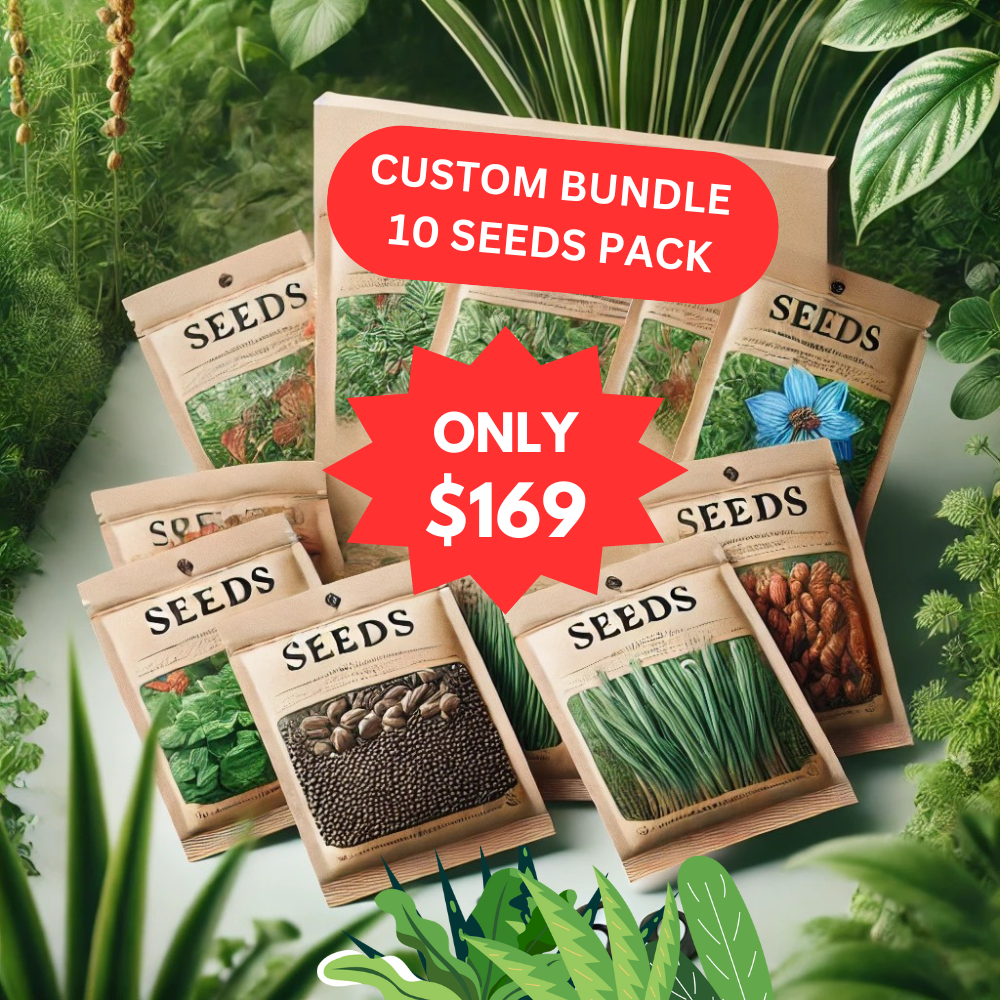 Bundle of 10 Custom Seed Packs – Pick Any 10 Seeds Pack!