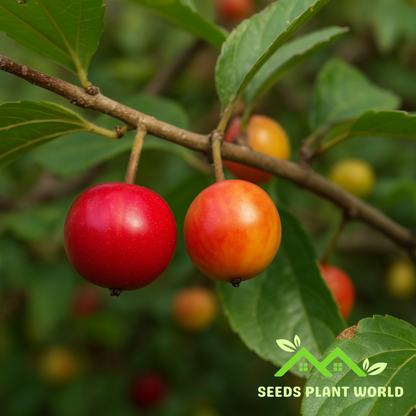5 Flacourtia Jangomas Seeds – Indian Coffee Plum Fruit Tree Seeds