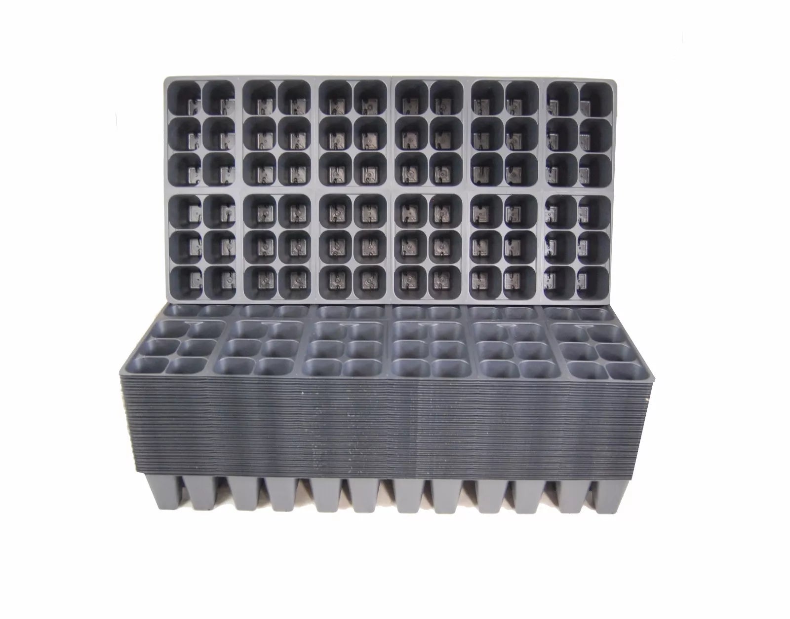 72 Cell Seed Starting Trays 1206 Inserts For Flowers & Gardens (100 Pcs) | www.seedsplantworld.com