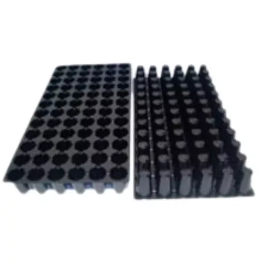 72 Cell Round Propagation Trays Seed Starting & Growing Case (100 Pcs) | www.seedsplantworld.com