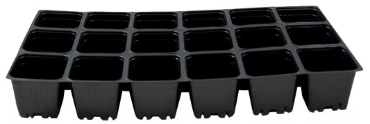 18 Cell Deep Insert Trays Seed Starting 1801 Large Growing Flats (25 Pcs)