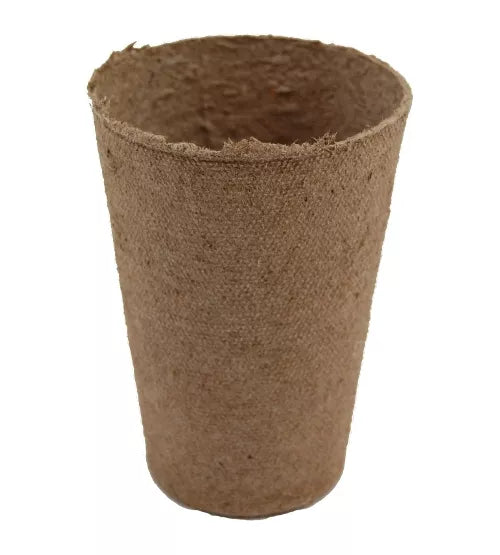 Jiffy 3 Inch Round Deep Peat Pots Biodegradable Seed Starting #132 (1080 Pcs) | www.seedsplantworld.com