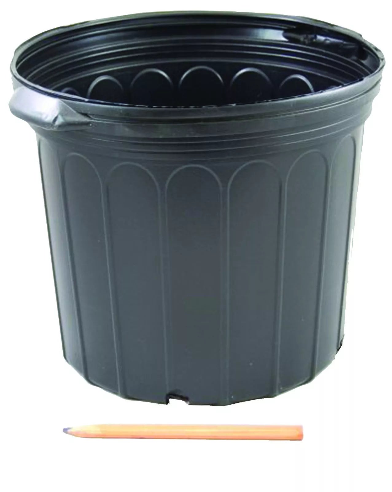 3 Gallon Trade Nursery Pots Black Containers For Greenhouse Growing (12 Pcs) | www.seedsplantworld.com