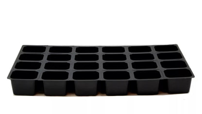 24 Cells 2401 Seed Starting Tray Inserts Flowers, Herbs, Garden Plants (100 Pcs)