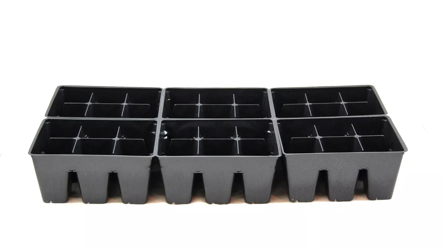 36 Cell Seed Starting 606 Jumbo Inserts Flowers, Herbs, Garden Growing (25 Pcs)