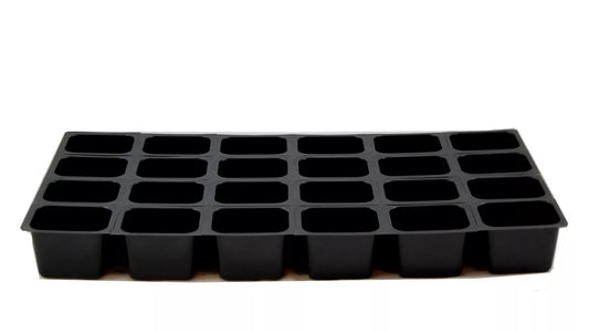 24 Cells 2401 Seed Starting Tray Inserts Flowers, Herbs, Garden Plants (50 Pcs) | www.seedsplantworld.com