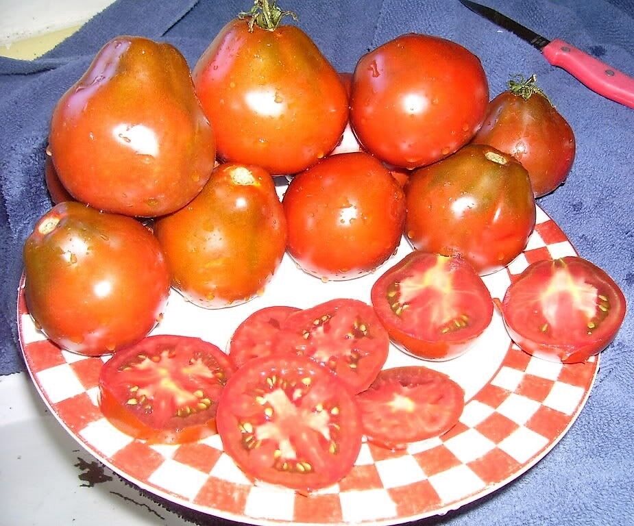 100 Red Pear Tomato Lycopersicon Heirloom Indeterminate Fruit Vegetable Seeds | www.seedsplantworld.com