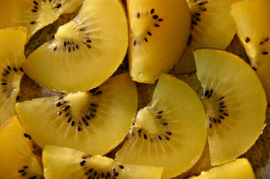 50 Golden Kiwi Fruit Yellow Actinidia Chinensis Kiwifruit Gooseberry Vine Seeds | www.seedsplantworld.com