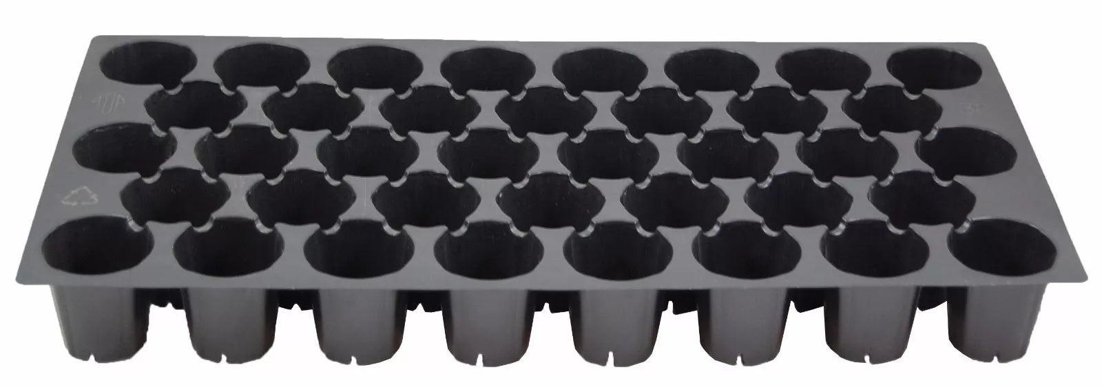 38 Cell Seed Starting Round Plug Trays 1020 Tray For Propagation Case (100 Pcs) | www.seedsplantworld.com