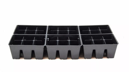 606 Jumbo Seed Starting Tray Inserts, Flowers, Herbs, Gardens (50 Pcs)