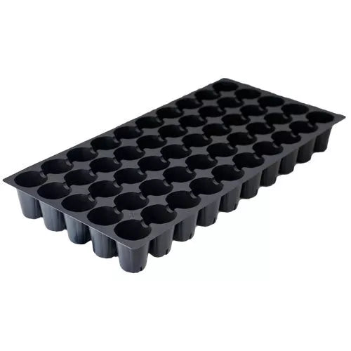 50 Cell Seed Starting Tray Inserts Round Plug Trays Plants & Flowers (100 Pcs) | www.seedsplantworld.com